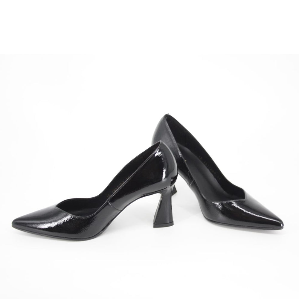 Lodi RALINA Black Leather Pumps