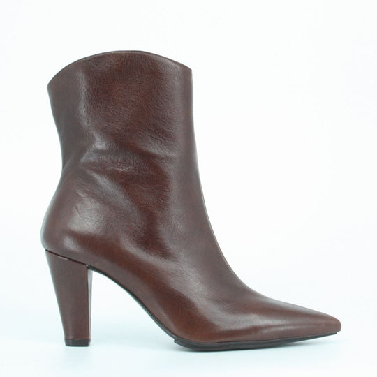 Lodi RECIS Brown Leather Ankle Boots