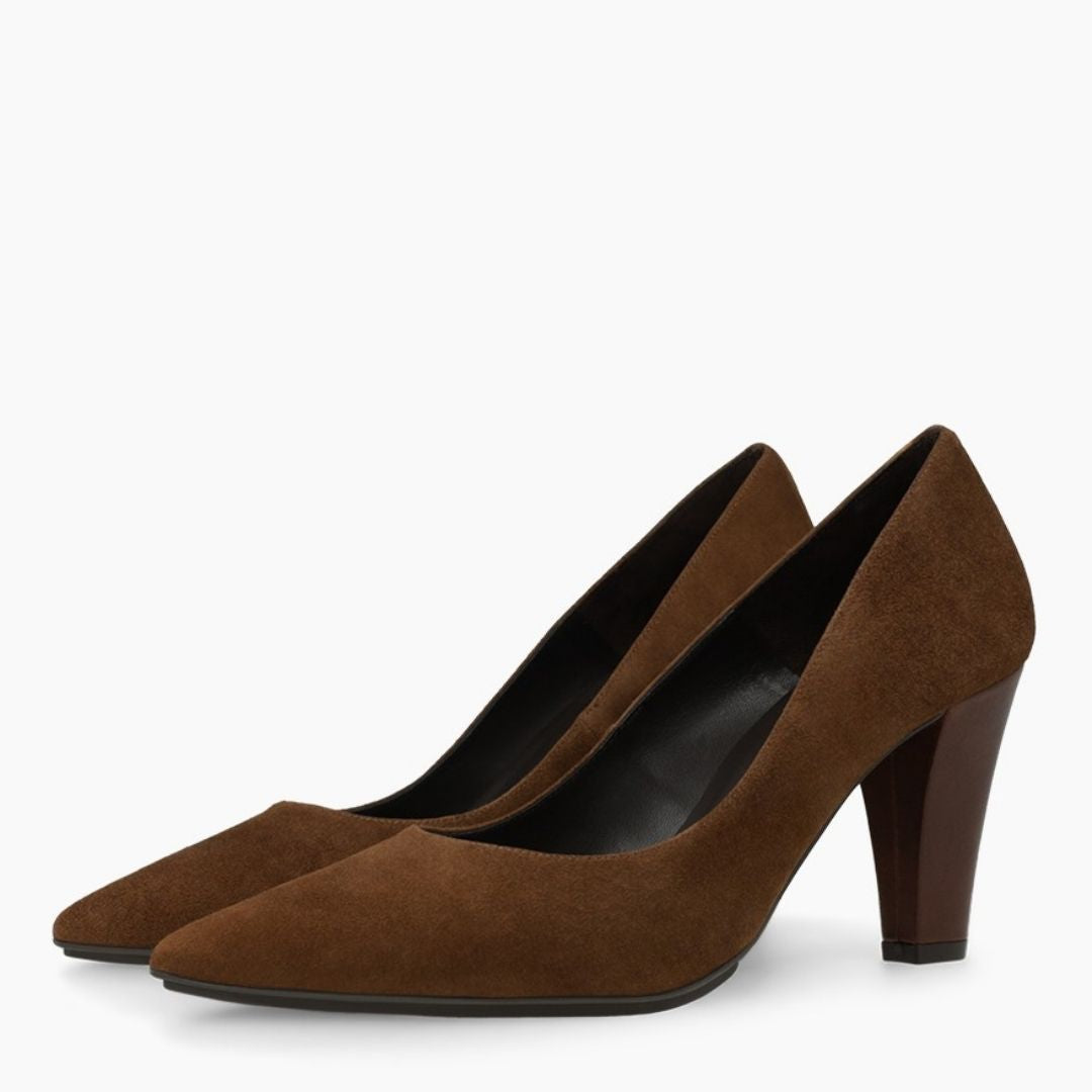 Lodi REDIC Brown Suede Pump
