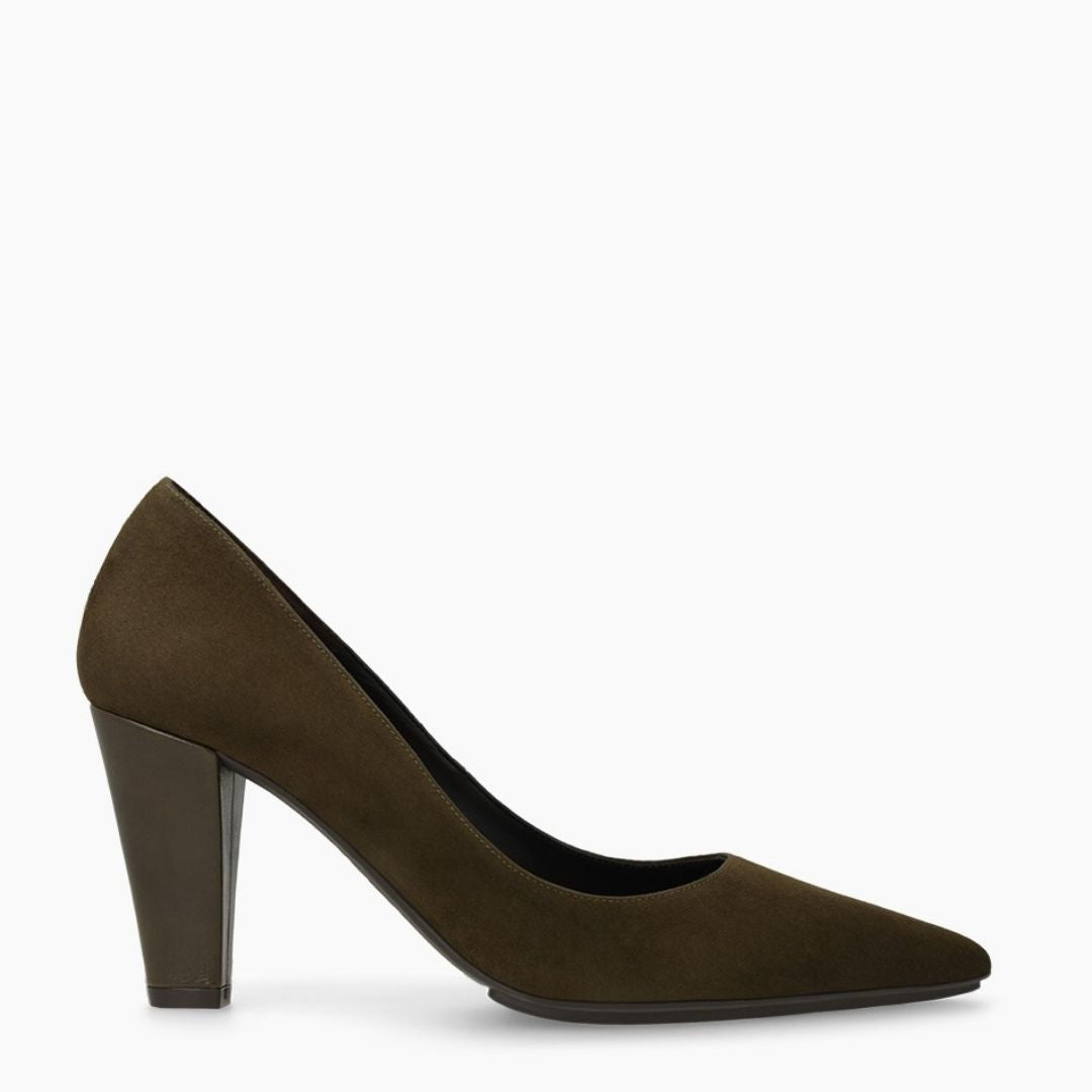 Lodi REDIC Green Suede Pump