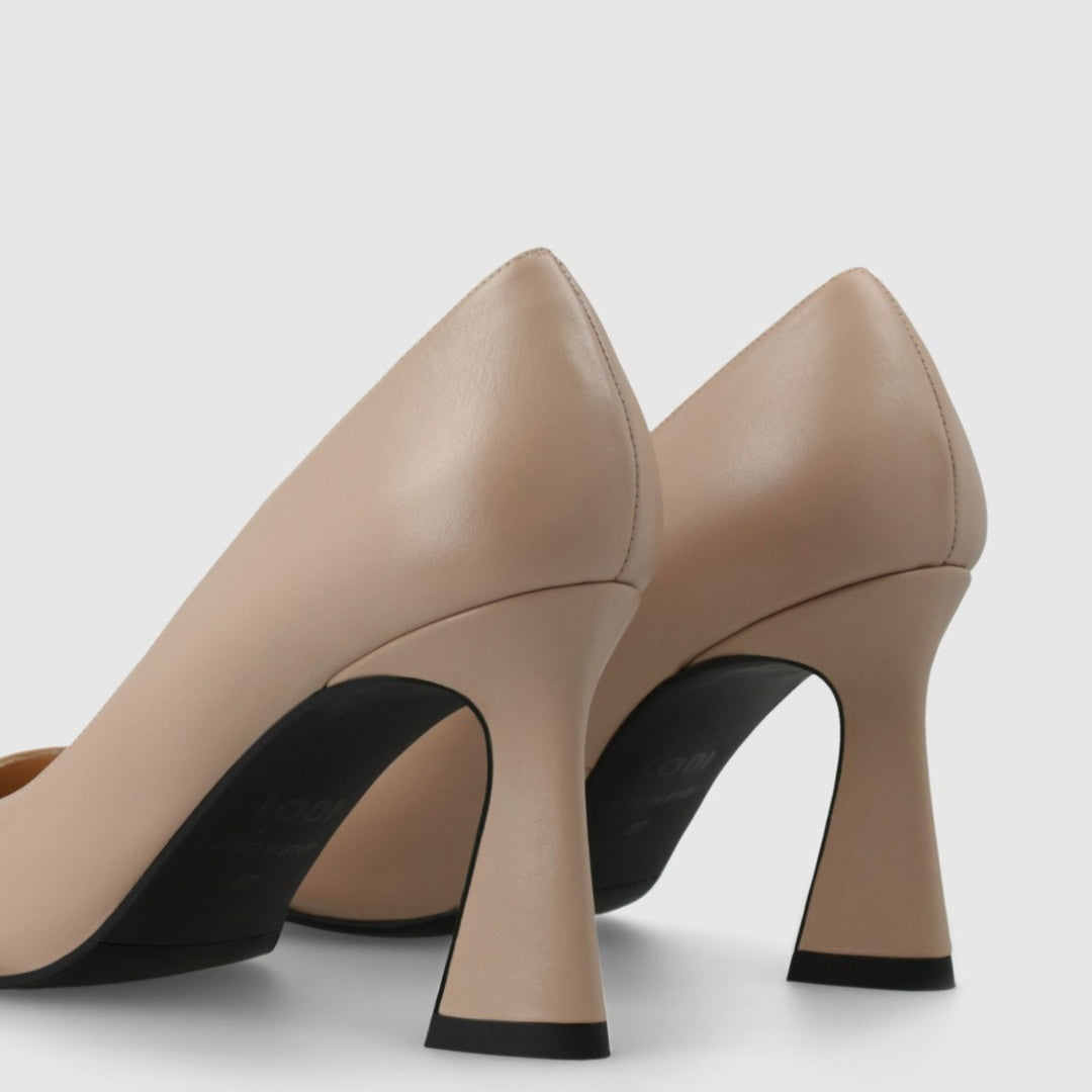 Lodi ROA Nude Leather Pumps