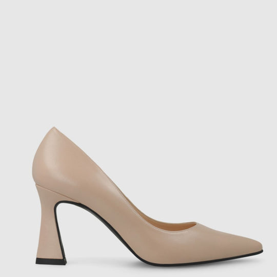 Lodi ROA Nude Leather Pumps