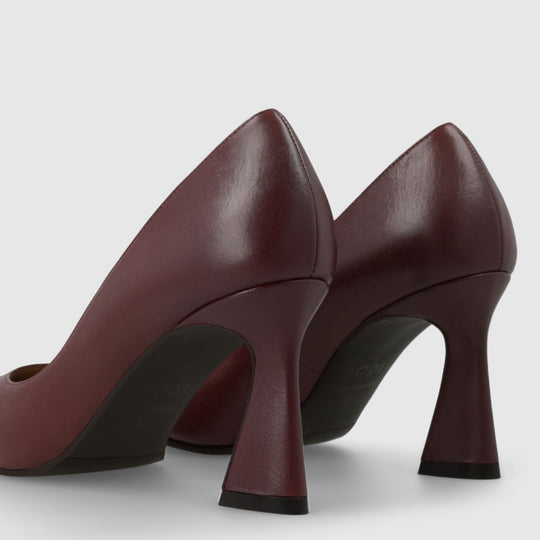 Lodi ROA Merlot Leather Pumps