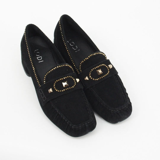 Lodi TATIANA Black Suede Pumps