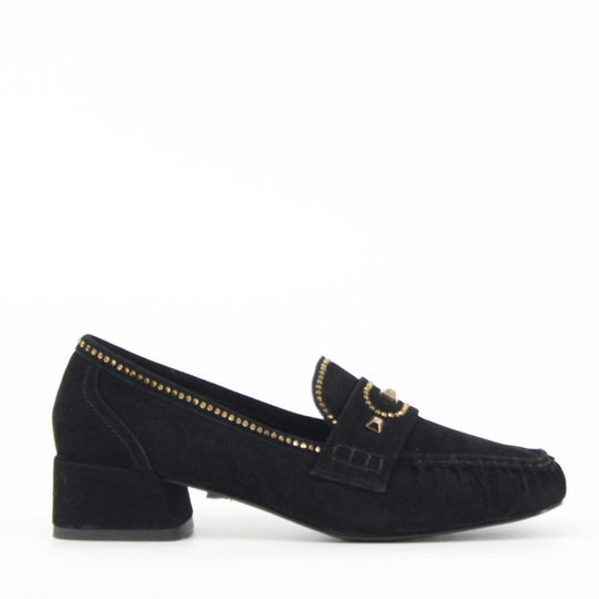 Lodi TATIANA Black Suede Pumps
