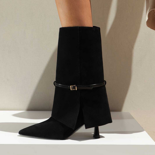 Lodi TRASIE Black Suede Boots