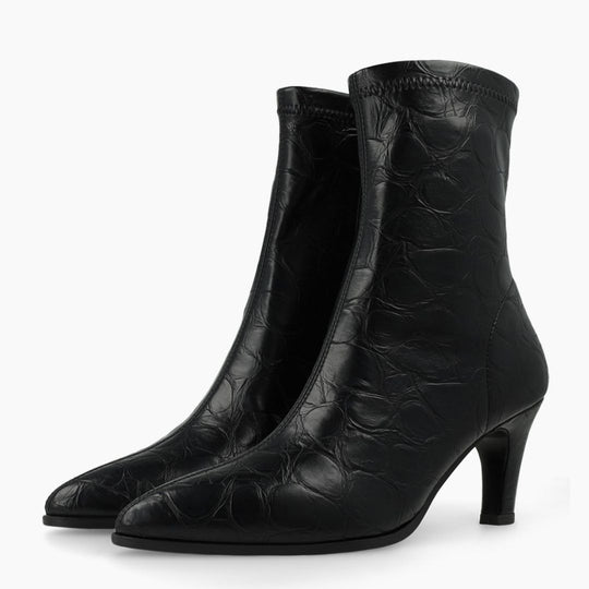 Lodi A-ONORA Black Ankle Boots