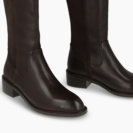 Lodi A-OSCAR Brown Knee-high Boots