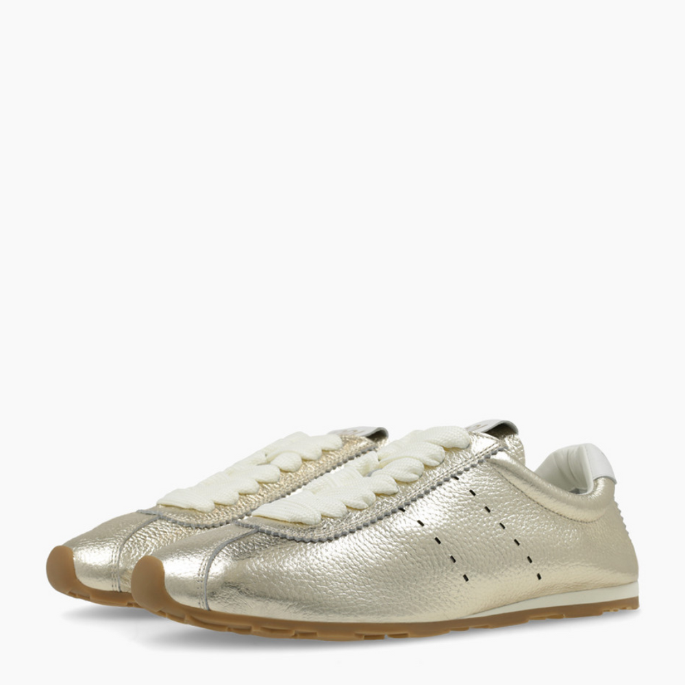 Lodi SO5498 Gold Trainers