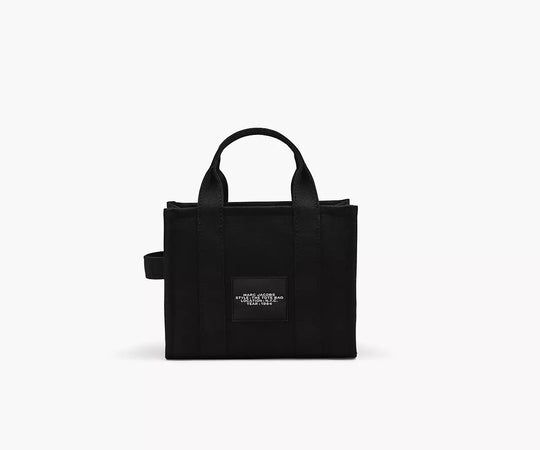 Marc Jacobs Black Small Canvas Tote Bag
