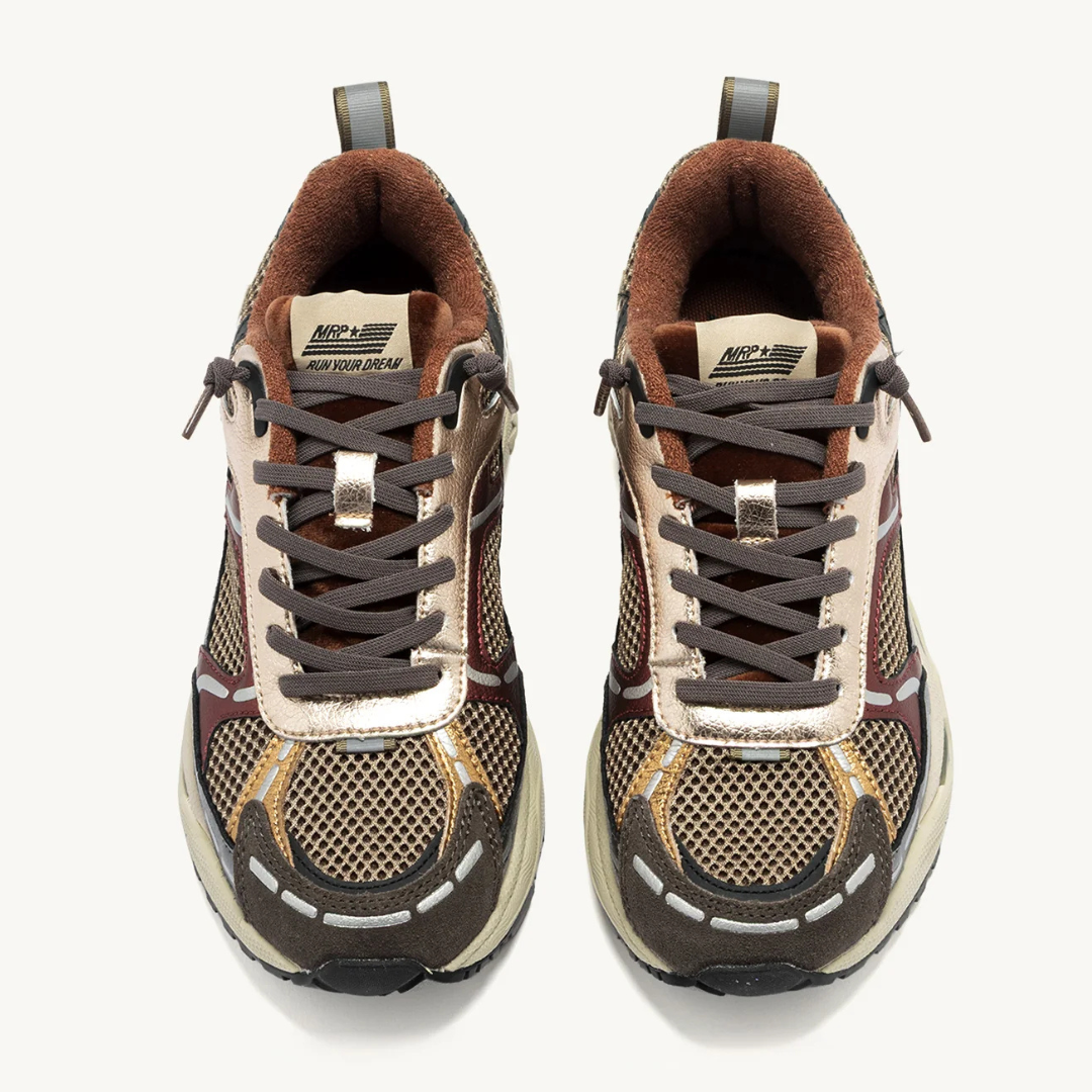 MRP.Star MELROSE Brązowe buty sportowe