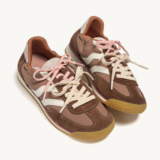 MRP.Star PURE Brown & pink Trainers