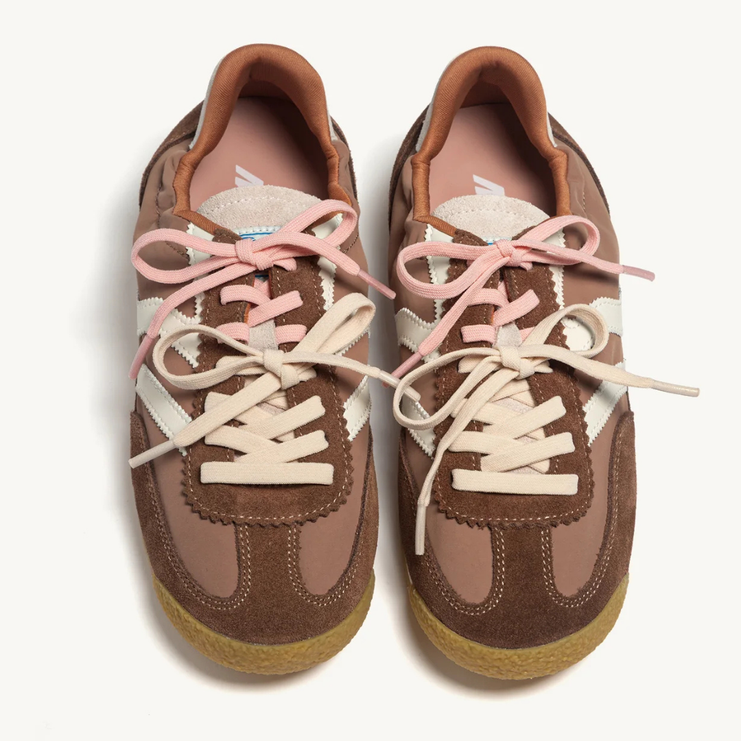 MRP.Star PURE Brown & pink Trainers