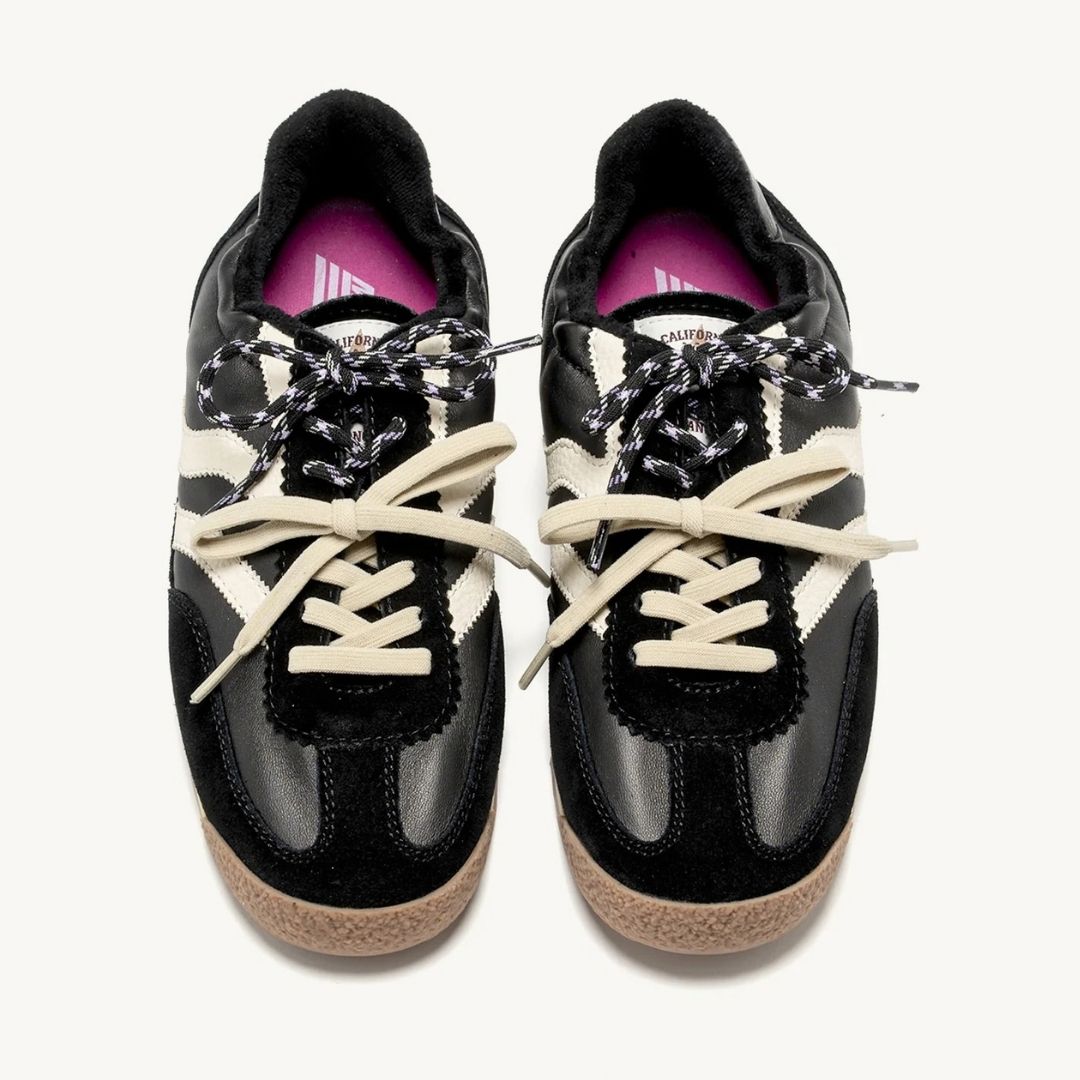 MRP.Star UTAH Black/Cream Trainers