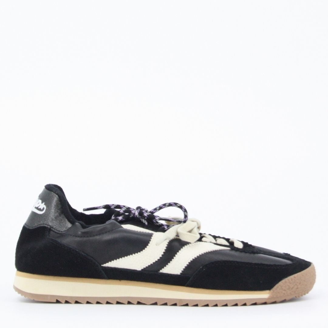 MRP.Star UTAH Black/Cream Trainers