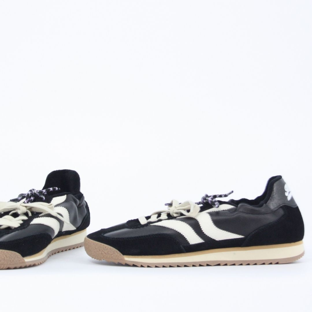 MRP.Star UTAH Black/Cream Trainers