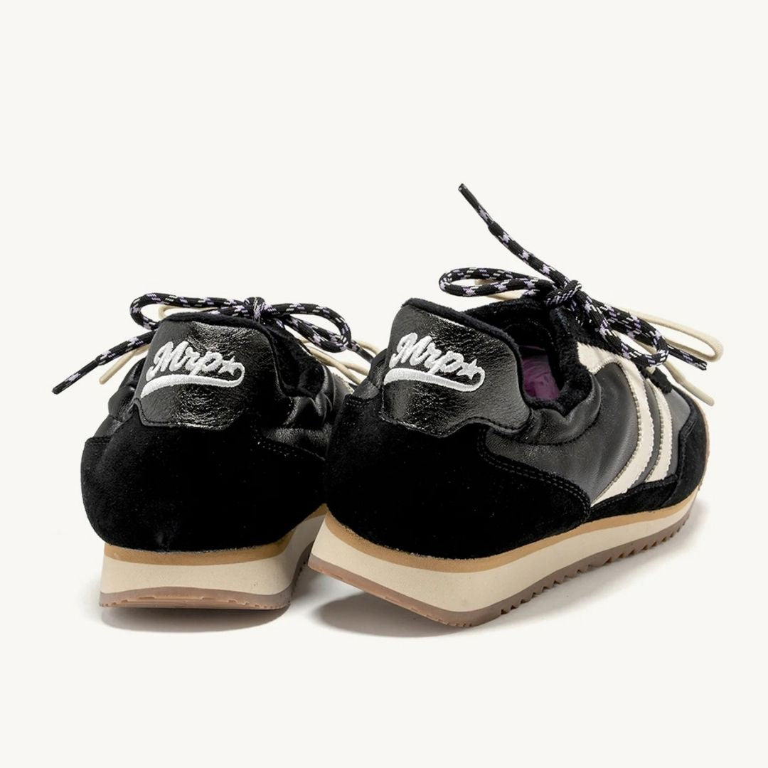MRP.Star UTAH Black/Cream Trainers