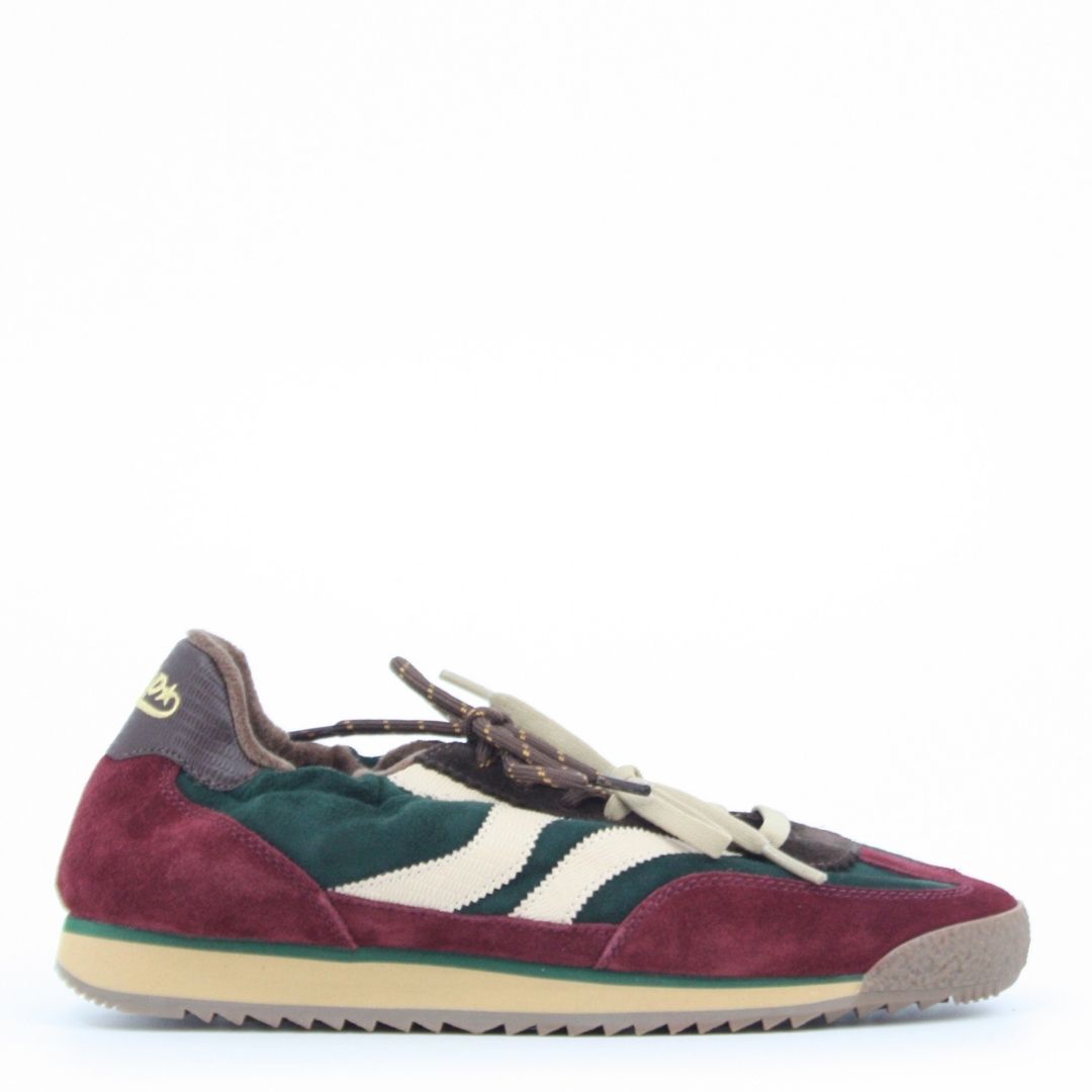 MRP.Star UTAH Burgundy/Green Trainers