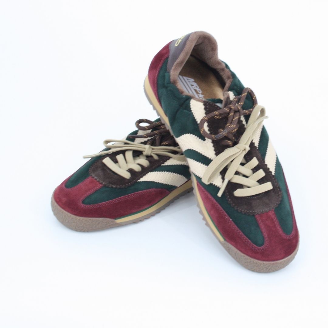 MRP.Star UTAH Burgundy/Green Trainers