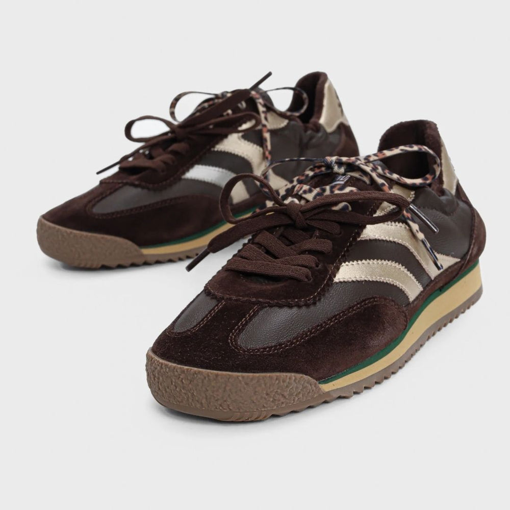 MRP.Star UTAH Brown/Cream Trainers