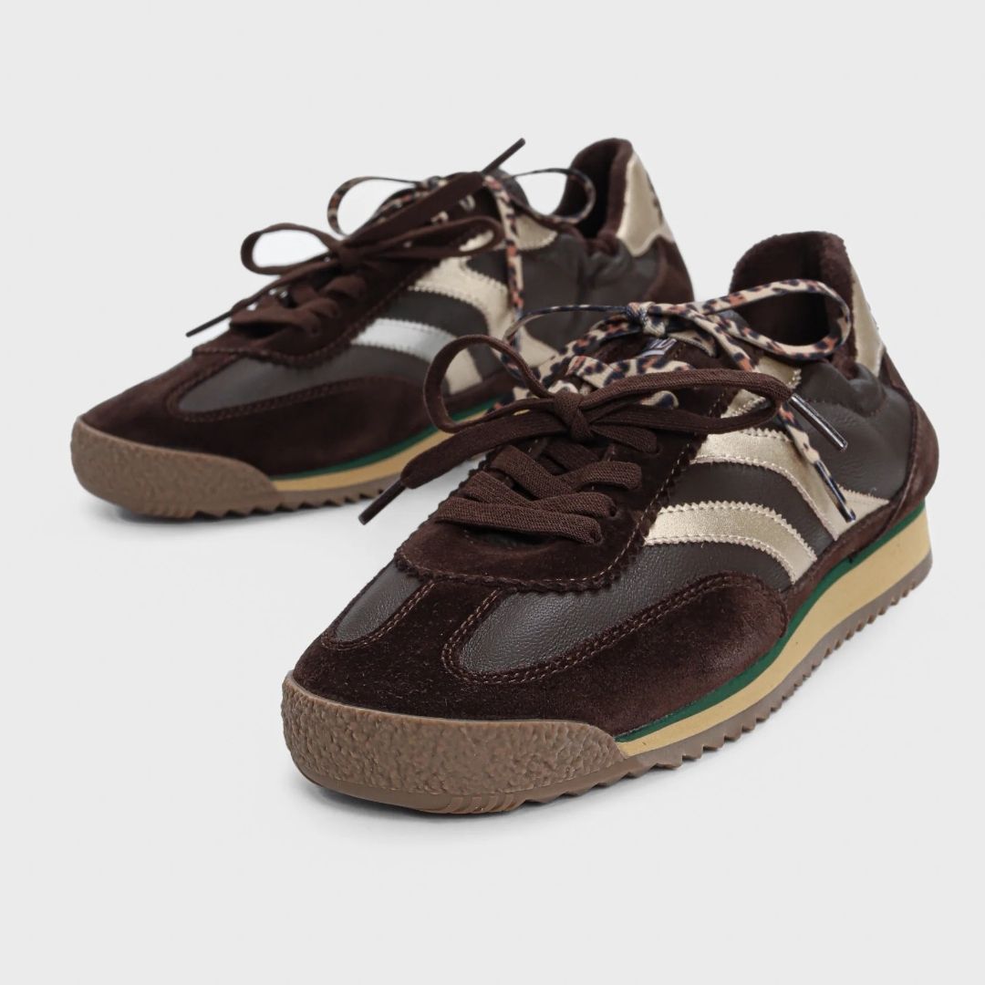 MRP.Star UTAH Brown/Cream Trainers