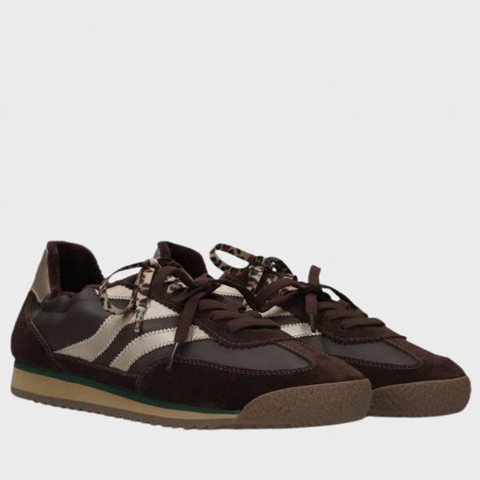 MRP.Star UTAH Brown/Cream Trainers