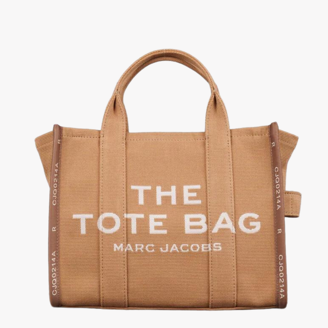 Marc Jacobs Camel Medium Jacquard Tote Bag