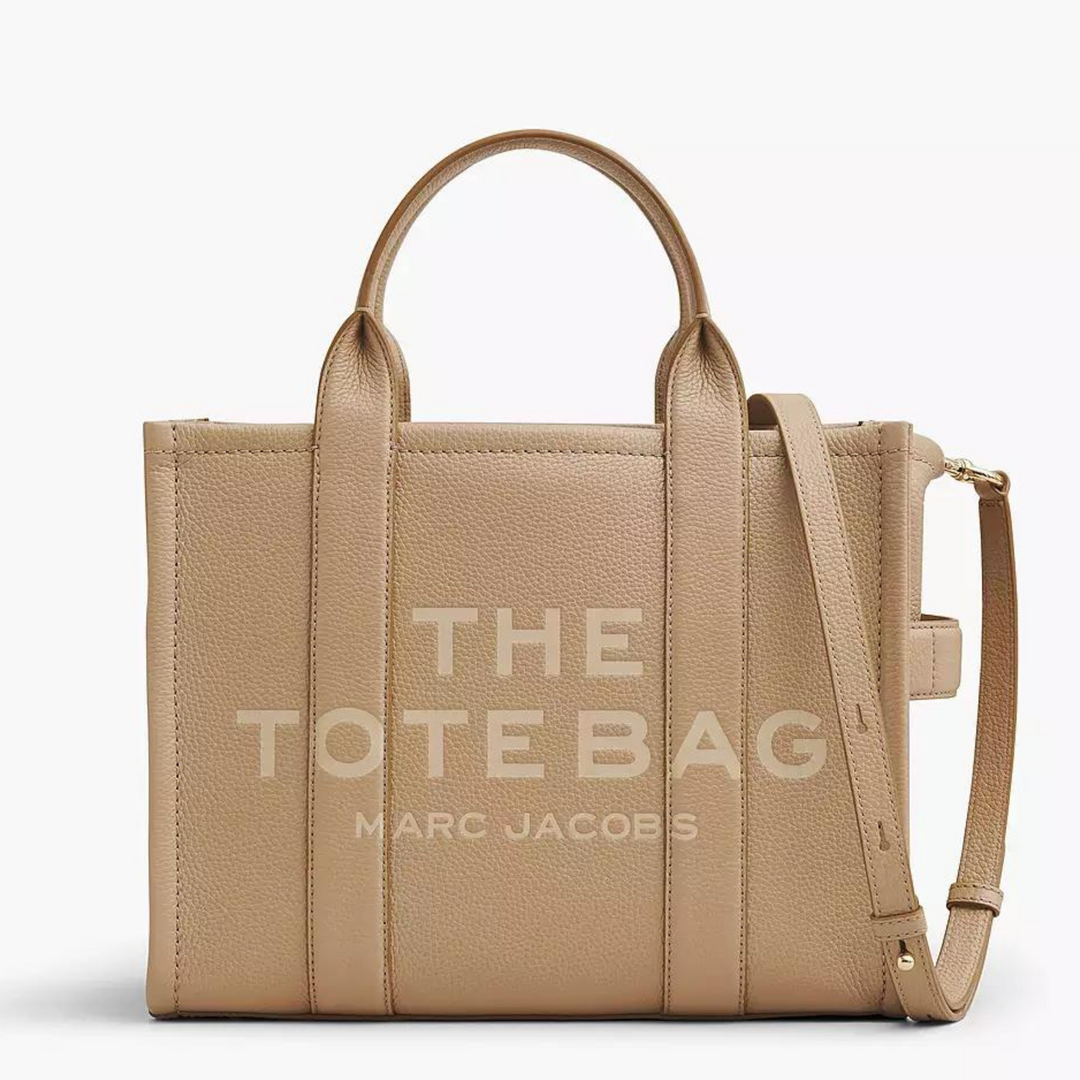 Marc Jacobs Camel Medium Leather Tote Bag