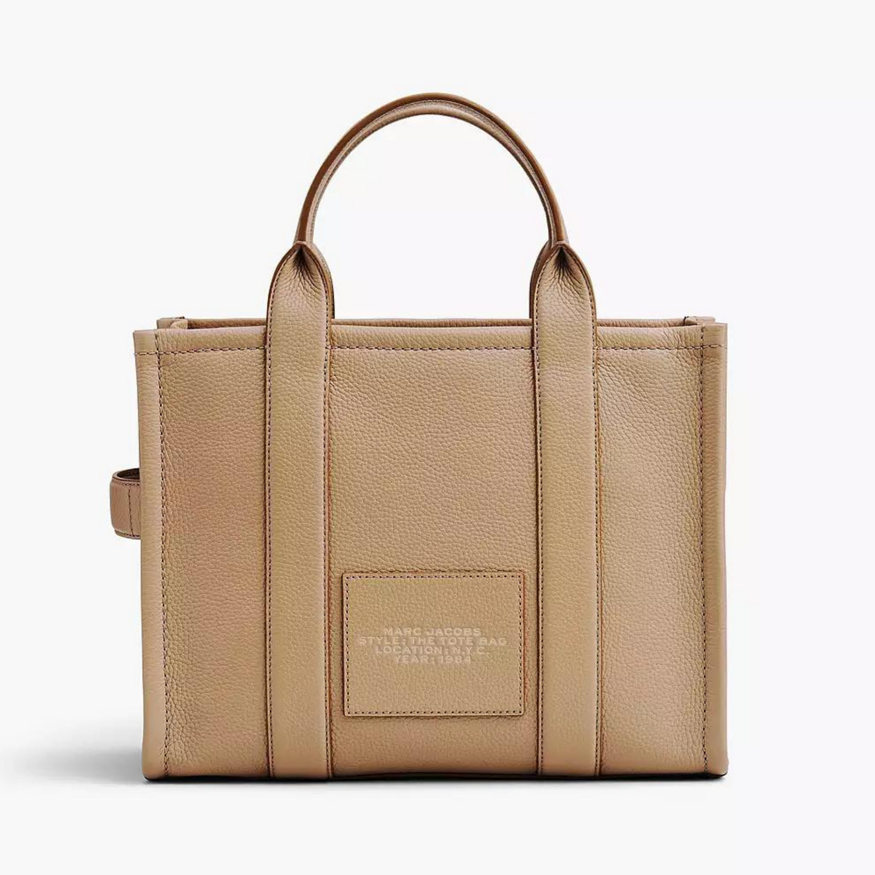 Marc Jacobs The Small Leather Tote Bag - Cement