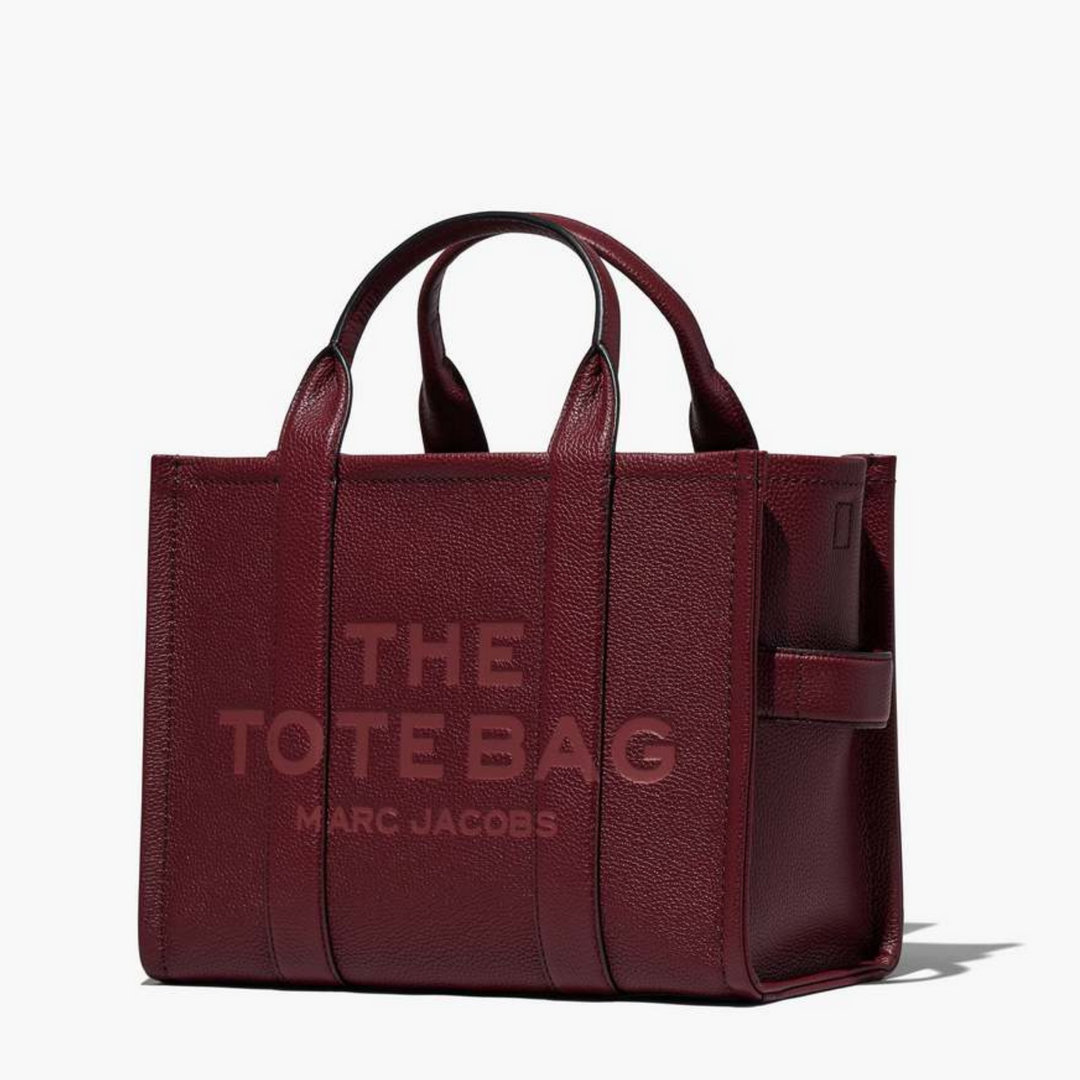 Marc Jacobs Cherry Medium Leather Tote Bag