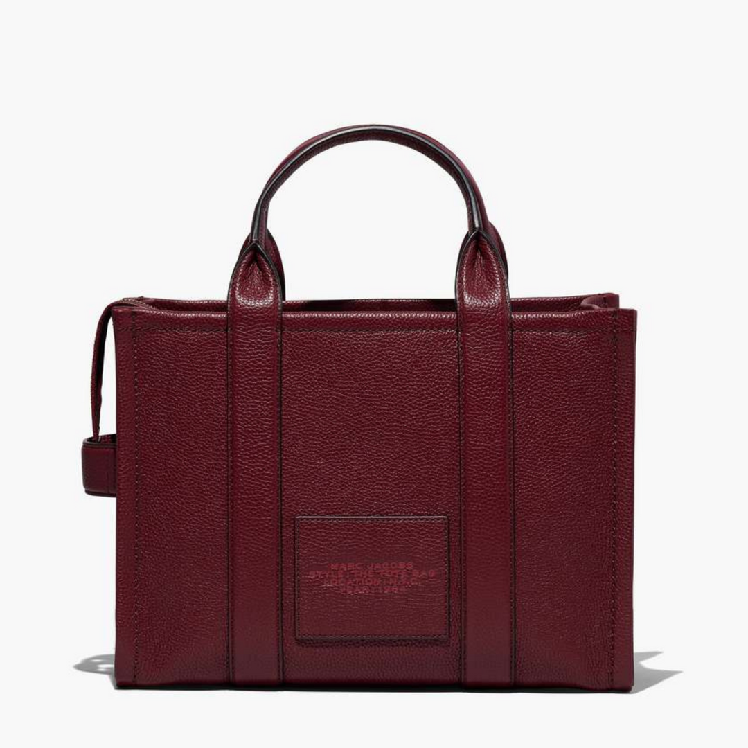 Marc Jacobs Cherry Medium Leather Tote Bag