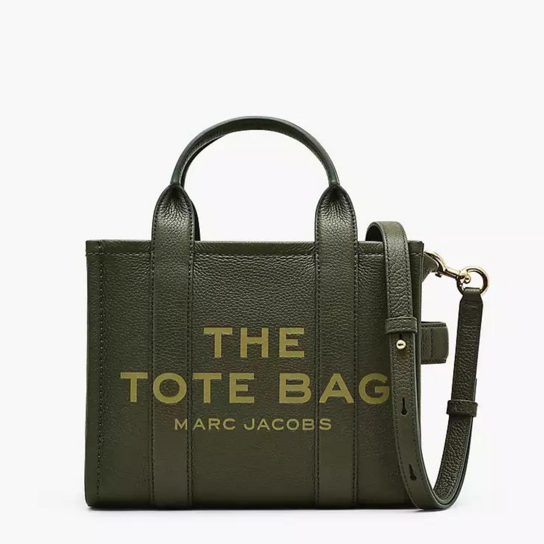 Marc Jacobs Forest Green Small Leather Tote Bag Gerry McGuire s