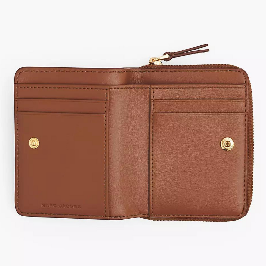 Marc Jacobs Leather Argan Oil Mini Compact Wallet