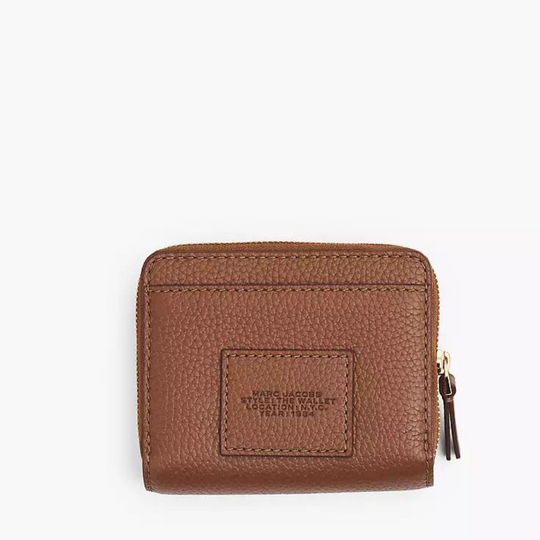 Marc Jacobs Leather Argan Oil Mini Compact Wallet