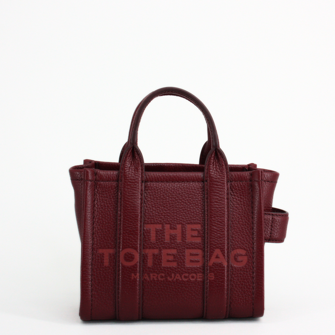 Marc Jacobs Cherry Leather Mini Tote Bag