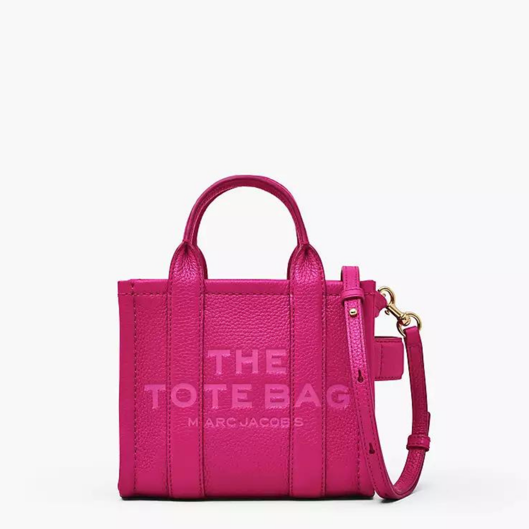 Pink leather overnight clearance bag