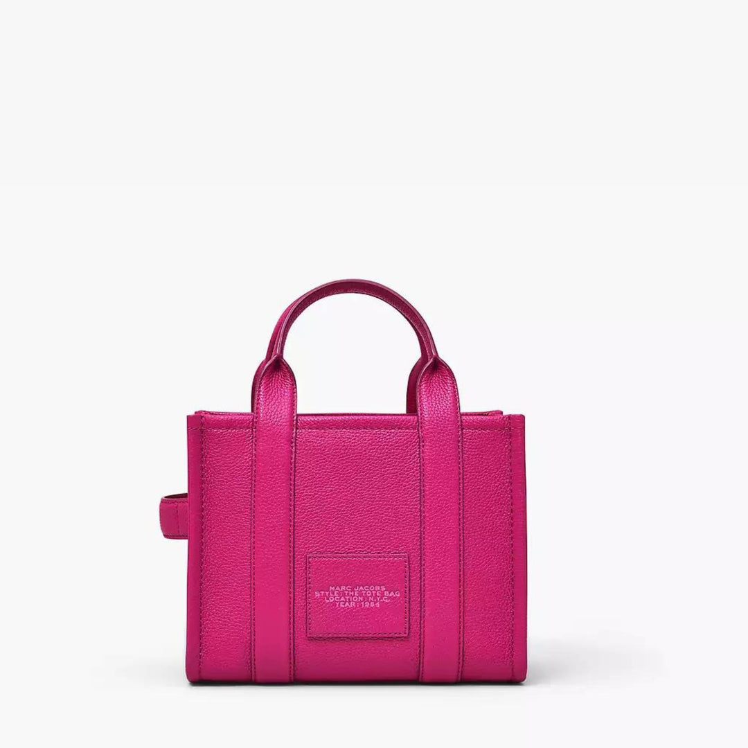 Marc Jacobs Lipstick Pink Leather Mini Tote Bag