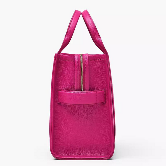 Marc Jacobs Medium Lipstick Pink Leather Tote Bag