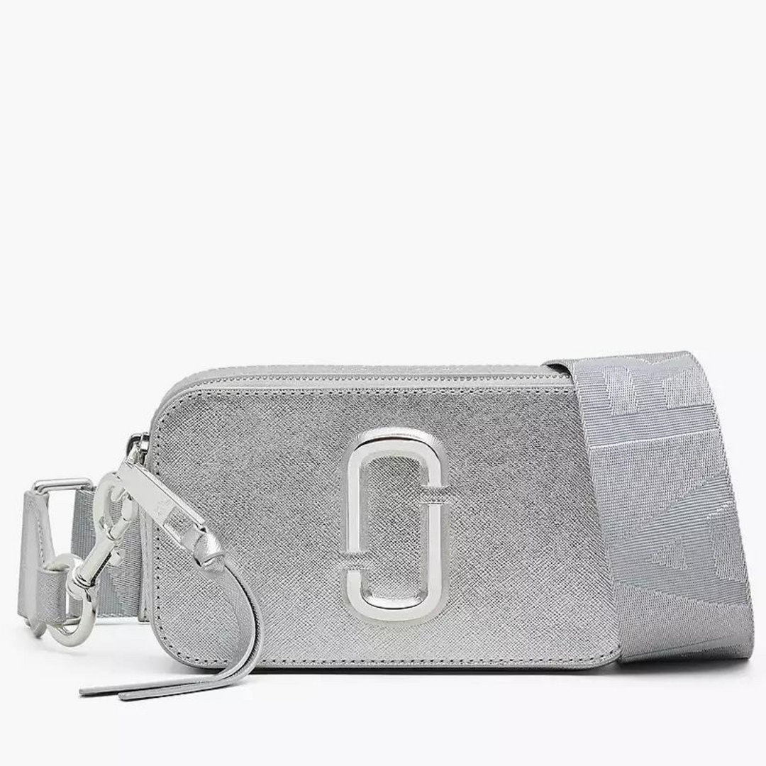 Marc Jacobs Silver Metallic Snapshot Gerry McGuire s