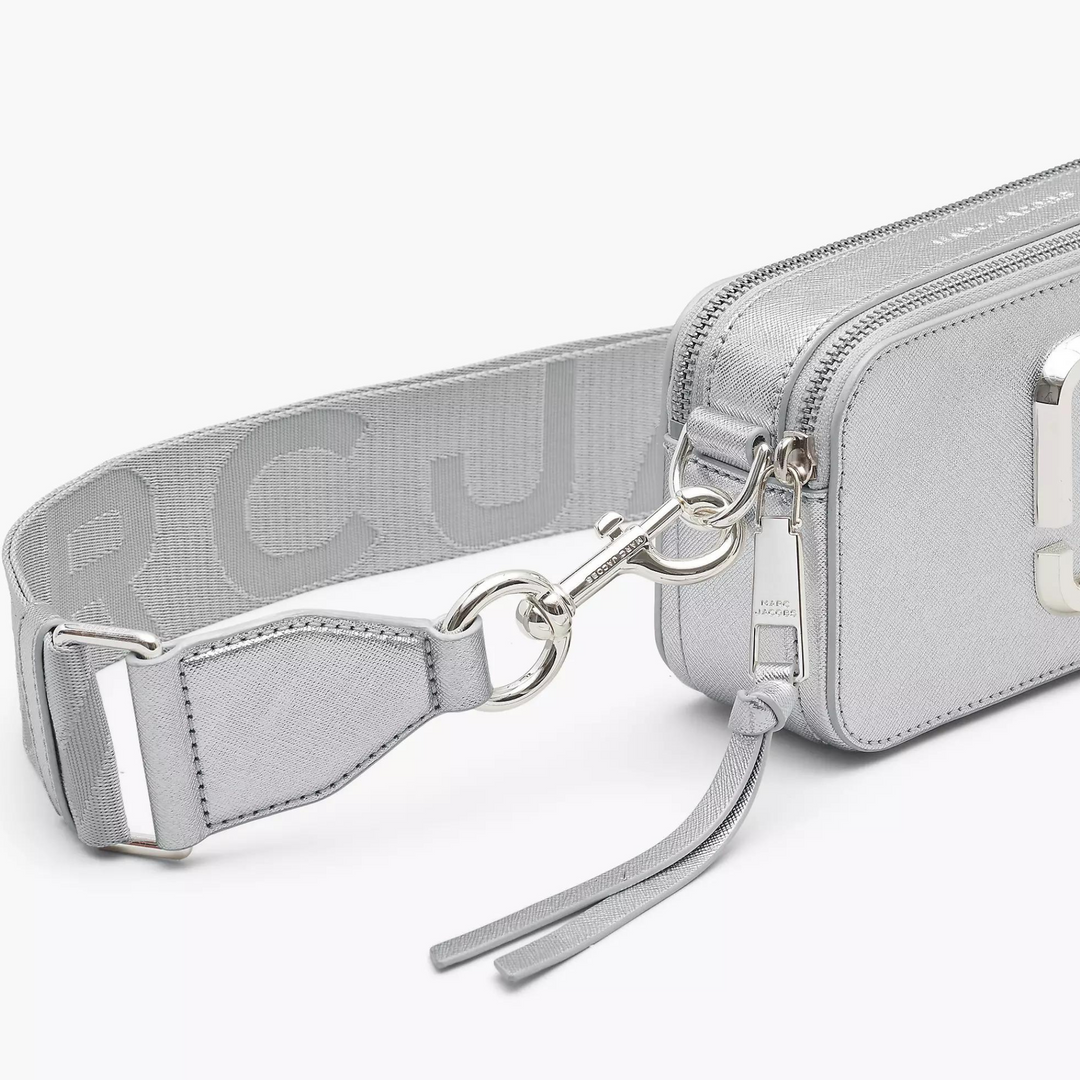 Marc Jacobs Silver Metallic Snapshot Gerry McGuire s