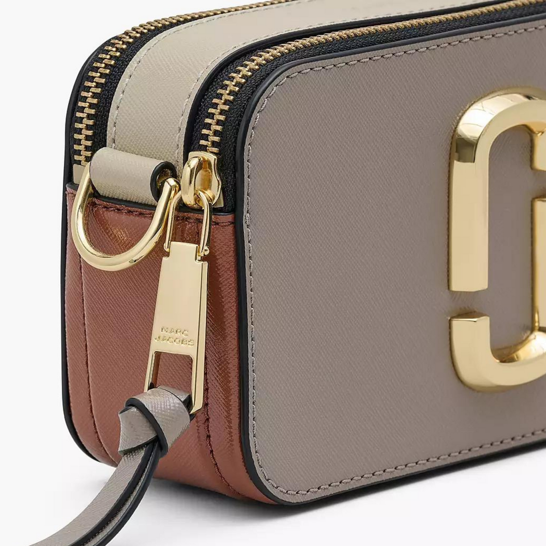 Marc Jacobs Snapshot Cement/Multi Crossbody Bag