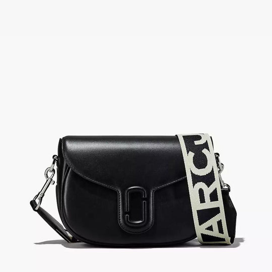 Marc Jacobs THE J MARC SADDLE BAG Large in Black