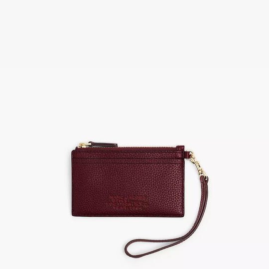 Marc Jacobs Top-Zip Wristlet Wallet in Cherry