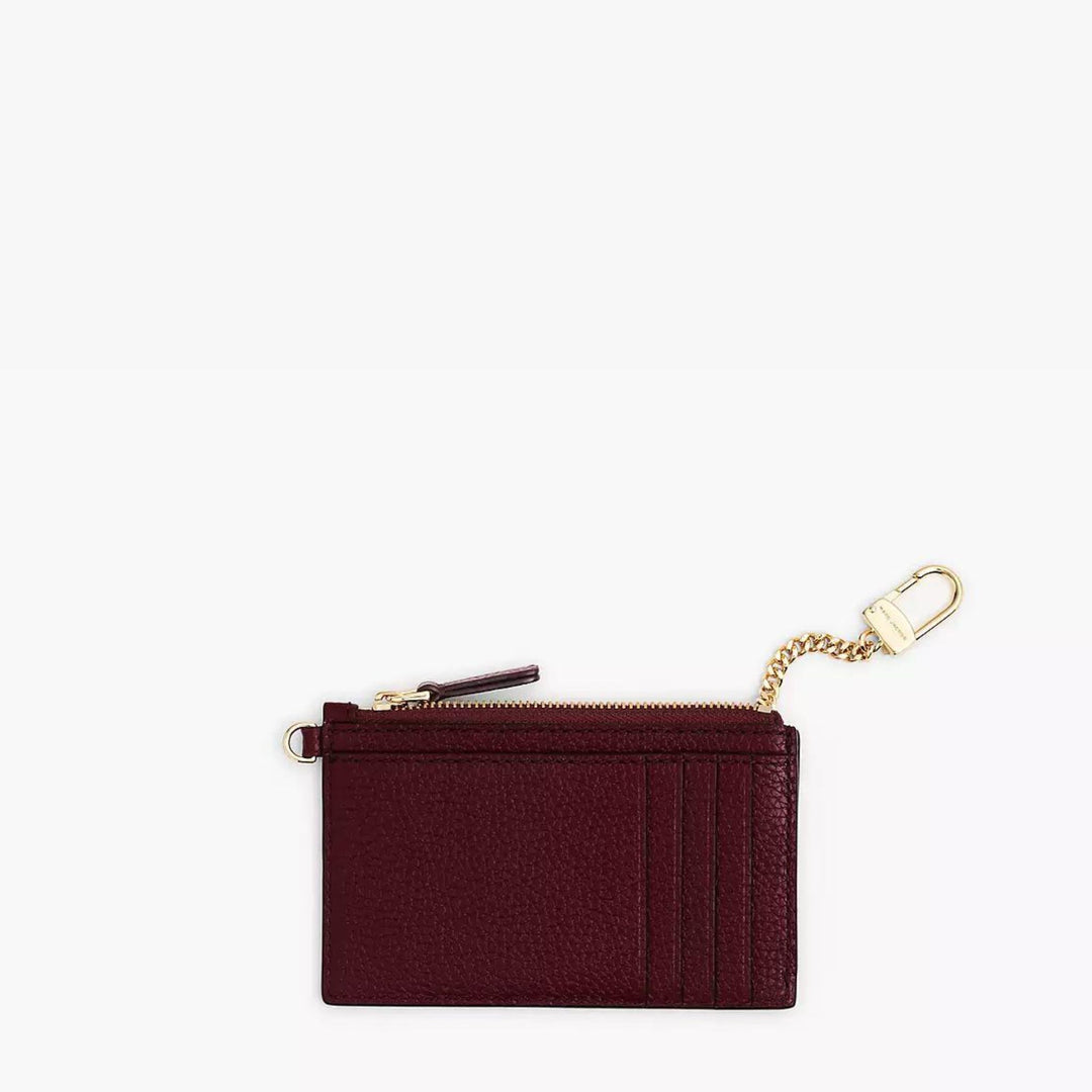 Marc Jacobs Top-Zip Wristlet Wallet in Cherry