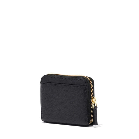 Marc Jacobs Black Leather Mini Compact Wallet