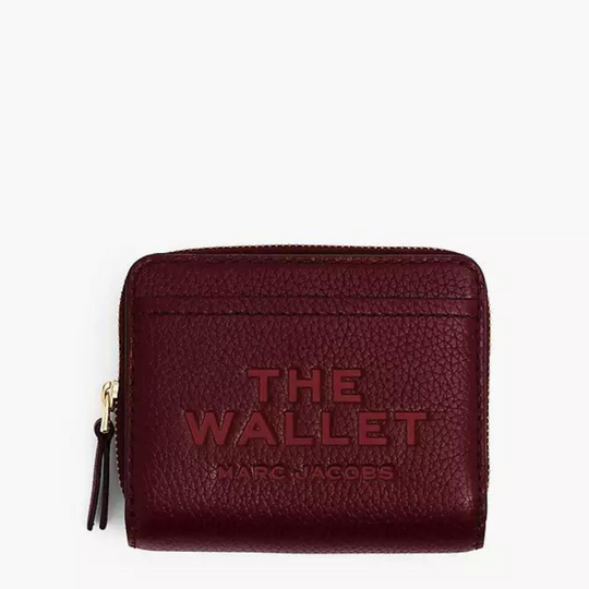 Marc Jacobs Leather Cherry Mini Compact Wallet