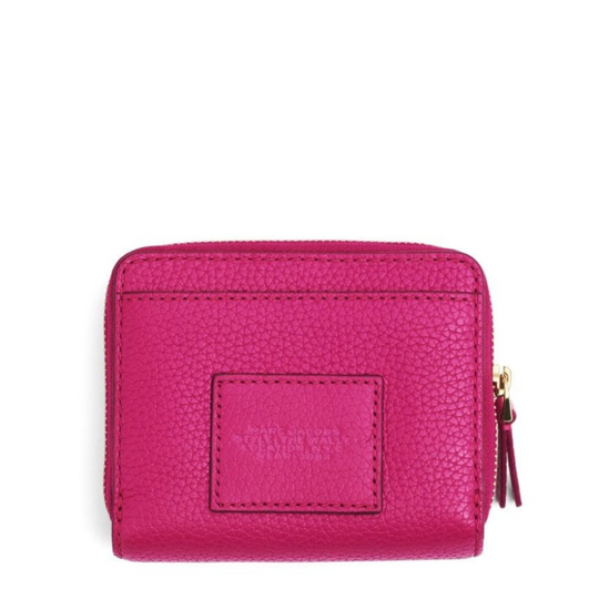 Marc Jacobs Leather Pink Lipstick Mini Compact Wallet