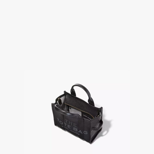 Marc Jacobs Small Black Leather Tote Bag