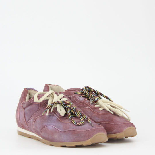 Méliné BELAVE Purple Suede Trainers