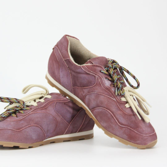 Méliné BELAVE Purple Suede Trainers